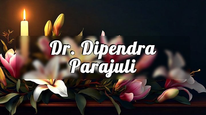 Dr. Dipendra Parajuli