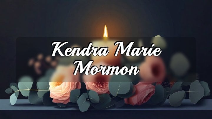 Kendra Marie Mormon, Tampa, Florida